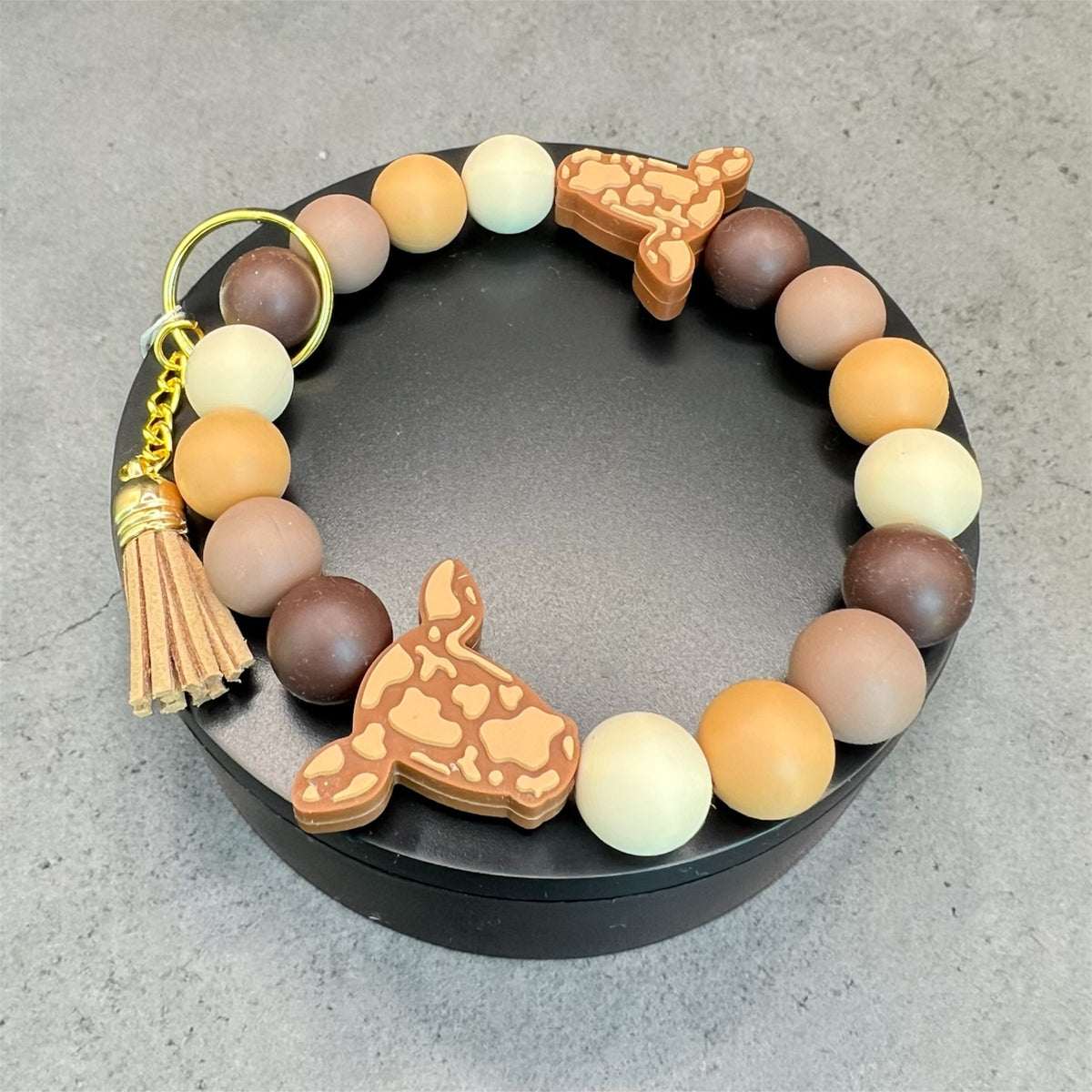 Silicone Keychain Bracelets