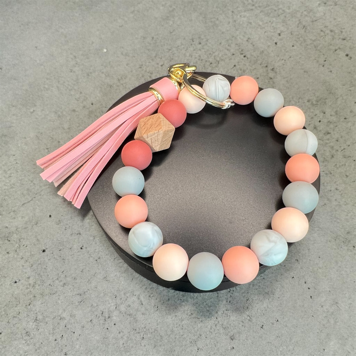 Silicone Keychain Bracelets