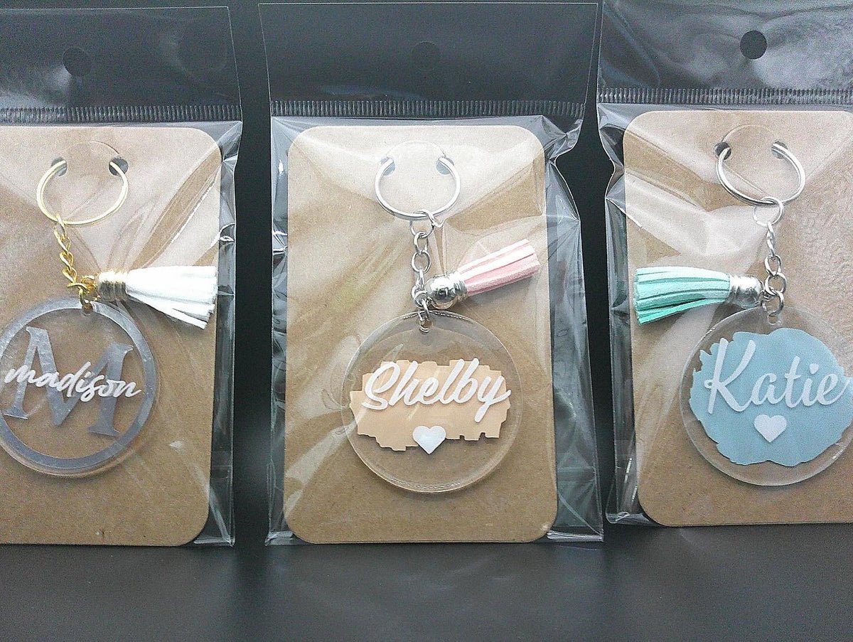 Personalized Acrylic Keychain