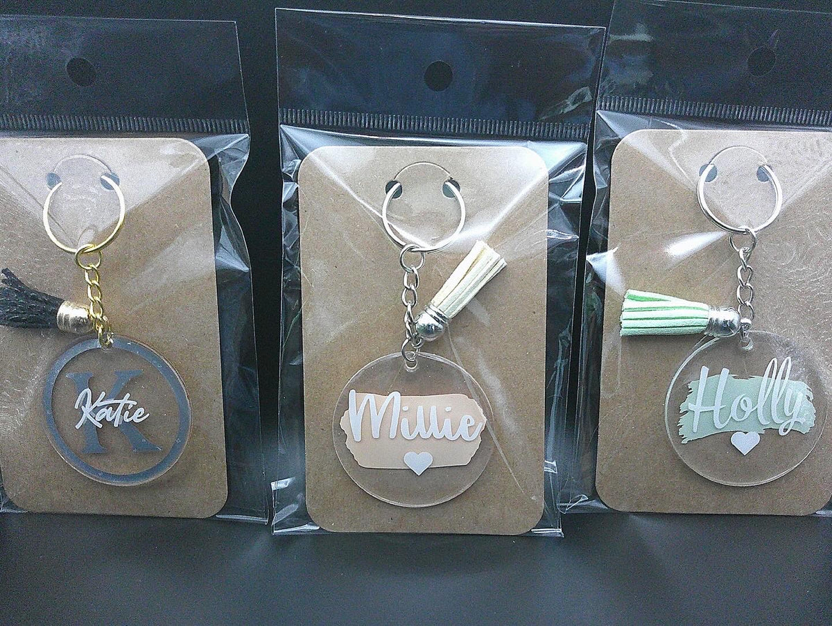Personalized Acrylic Keychain