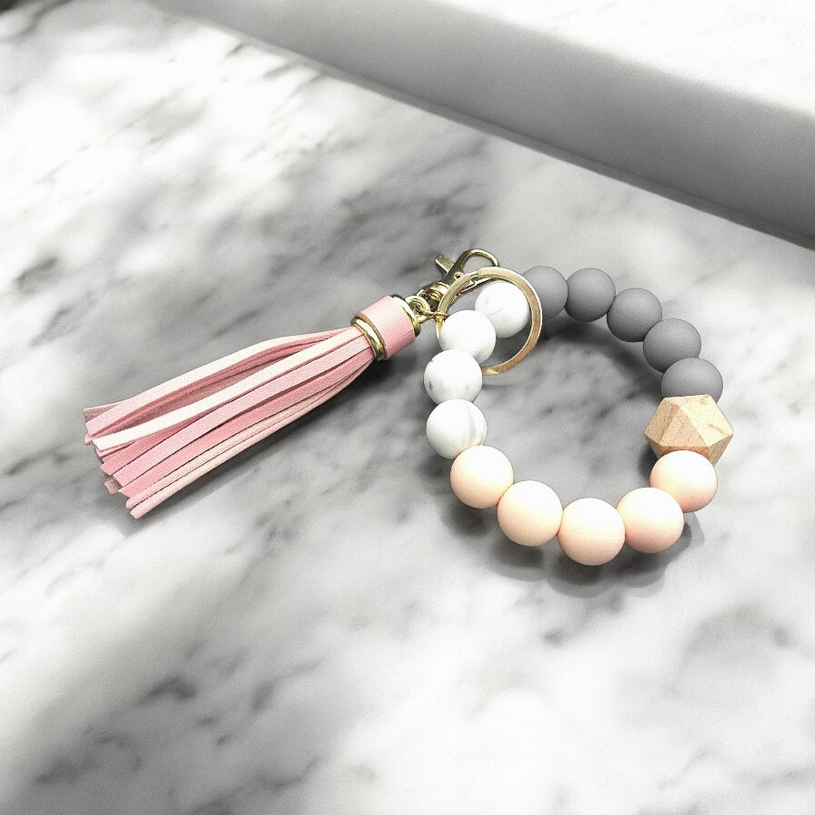 Silicone Keychain Bracelets