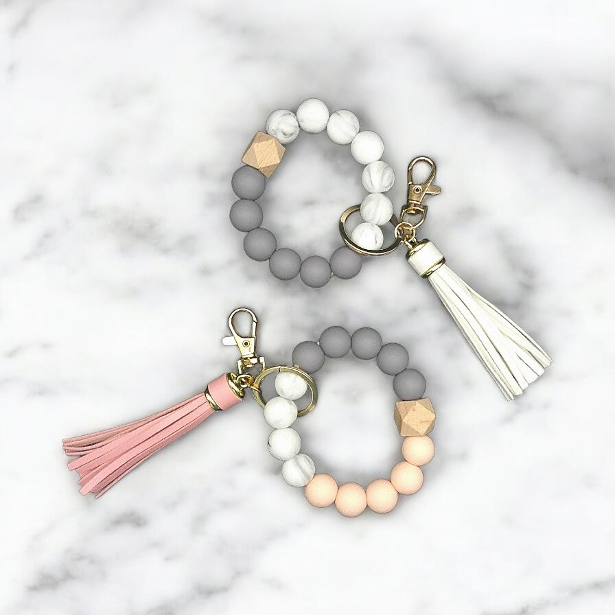 Silicone Keychain Bracelets