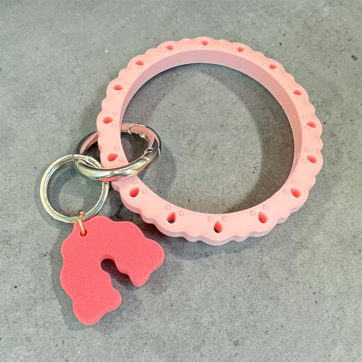Silicone Keychain Bracelets